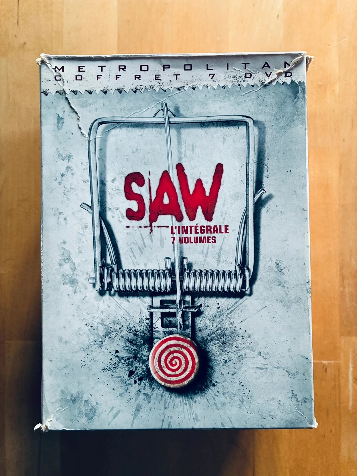 Coffret 7 DVD intégrale saga Saw.